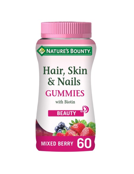 Beautiful Skin Gummies Con Ac. Hialuronico 60Gomin de Nature S Bounty