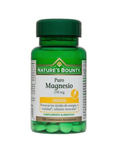 Magnesio 250Mg. 100 comprimidos de Nature´S Bounty
