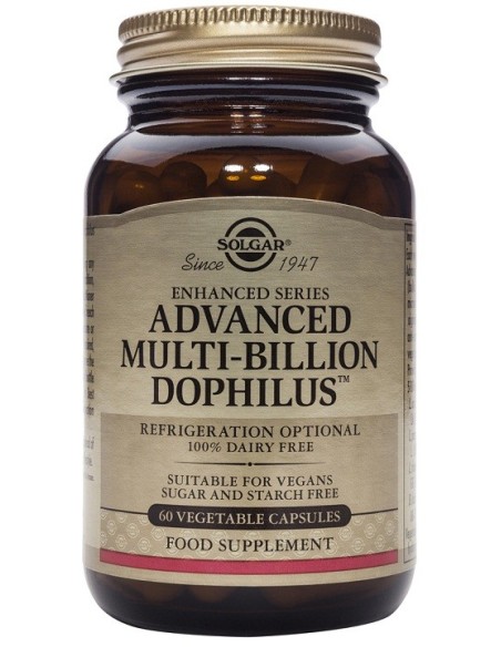 MultiBillion DophilusTM Avanzado  60 cápsulas vegetales Solgar