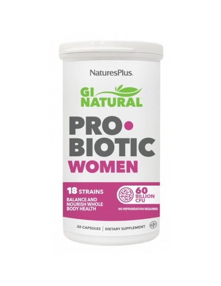 Gi Natural Probiotic Women 30 Caps. de Natures Plus