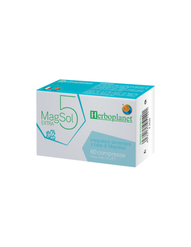 Magsol 5 Extra  75 G, 60 Comprimidos En Blister de Herboplanet