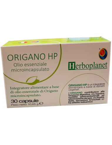 Origano Hp 10,65 G, 30 Capsulas De A. E. Microencapsulados de Herboplanet