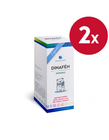 Pack 2 ud Dinafen Defensas Infantil 250 ml de Mahen