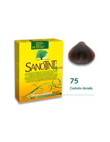 SANOTINT® Sensitive 75 "Castaño dorado"