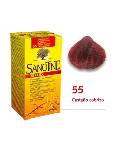 SANOTINT® Reflex 55 Castaño cobrizo