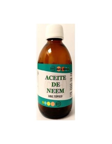 Aceite De Neem 200 Mililitros Vegan Alfa Herbal