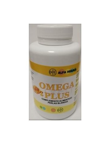 Omega Plus 120 Cápsulas  Alfa Herbal