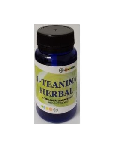 L-Teanina Herbal 30 Cápsulas  Vegan Alfa Herbal