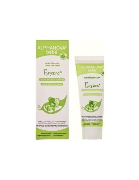 Eryzinc Crema De Pañal Bebe 75 Gramos Bio Alphanova