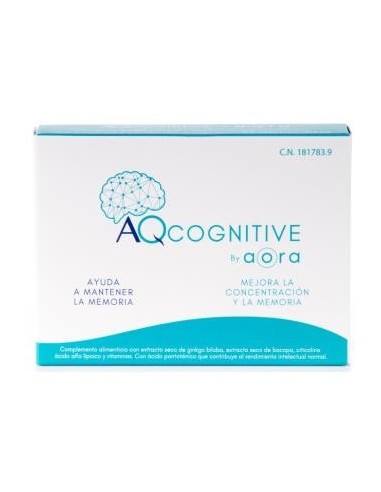 Aqcognitive 30 Cápsulas  Aora
