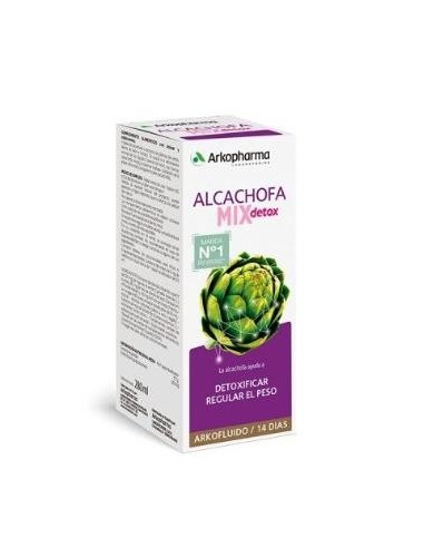 Arkofluido Alcachofa Mix Detox 280 Mililitros Bio Arkopharma
