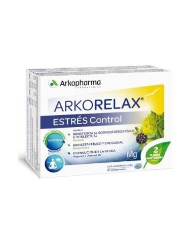 Arkorelax Estres 30 Comprimidos Arkopharma