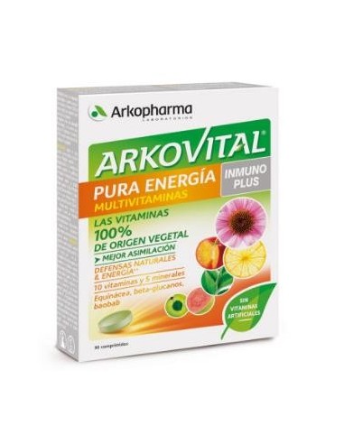 Arkovital Pura Energia Inmunoplus 30 comprimidos de Arkopharma
