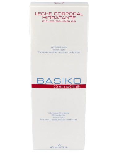 Cosmeclinik Basiko Leche Corporal 500 Mililitros Basiko
