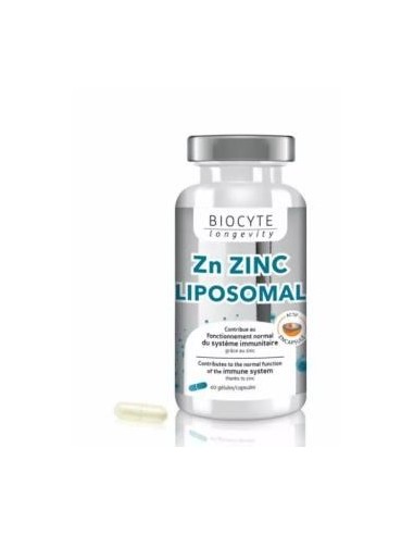 Zn Zinc Liposomal 60 Cápsulas  Biocyte
