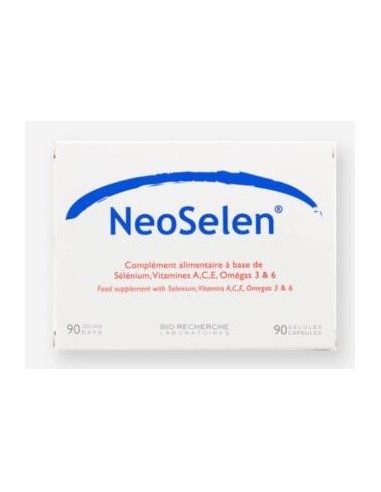 Neoselen Selenio+Vitaminas+Omega 3+6 90Cap Bio-Recherche