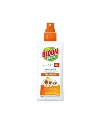 Bloom Locion Repelente Tropical 100 Mililitros Bloom Derm