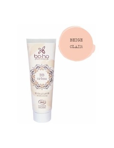 Bb Cream 02  Beige Clair Hidratante 30 Ml Bio Vegan Boho Green Make Up