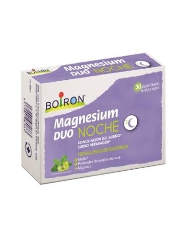 Magnesium Duo Noche 30 Cápsulas  Boiron