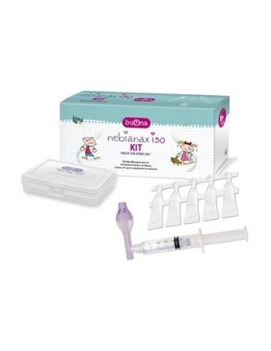 Nebianax Iso Kit Nebulizador +  Viales Buona