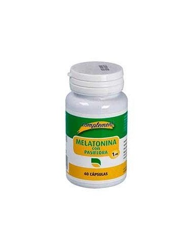 Melatonina+Pasiflora 1Mg 60 Cápsulas  Complement