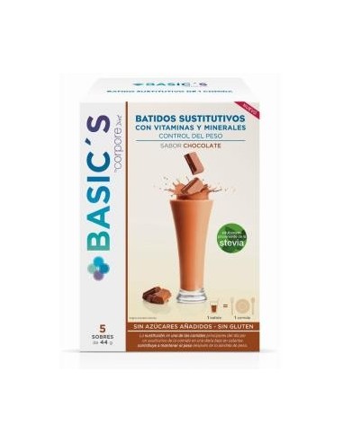 Corpore Basics Batido Sustitutivo Chocolate 5 Sobres Corpore Diet
