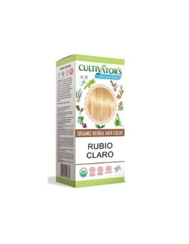 Rubio Claro Tinte Organico 100 Gramos Ecocert Cultivators