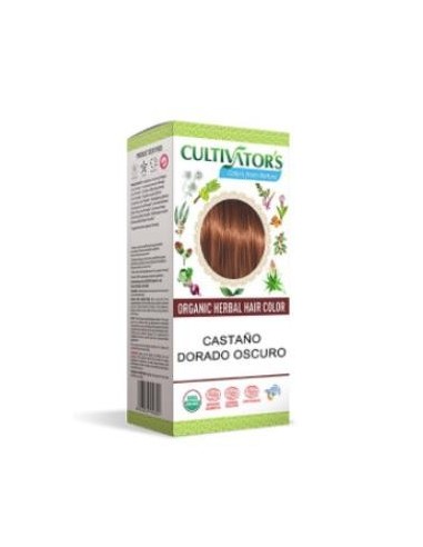 Castaño Dorado Oscuro Tinte Organico 100Gr Ecocert Cultivators