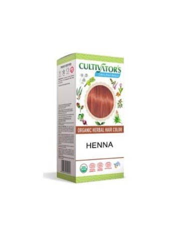 Henna Tinte Organico 100 Gramos Ecocert Cultivators