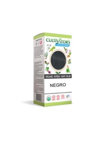 Negro Tinte Organico 100 Gramos Ecocert Cultivators