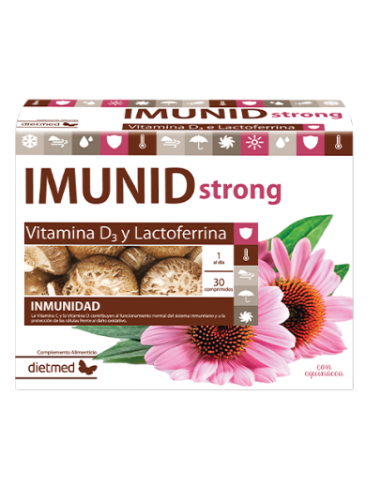Imunid Strong + Equinácea  30 Comprimidos De Dietmed