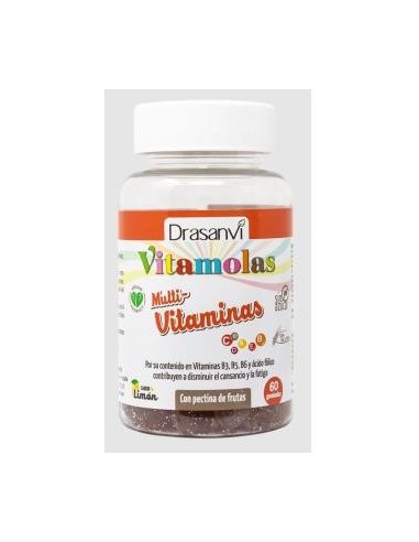 Vitamolas Multivitamínico Niño 60 Gominolas Drasanvi
