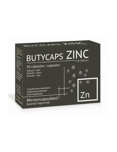 Butycaps Zinc 30 Cápsulas  Elie Health Solutions