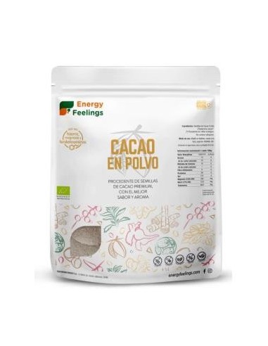 Cacao Polvo 1 Kilo Eco Vegan Sg Energy Feelings