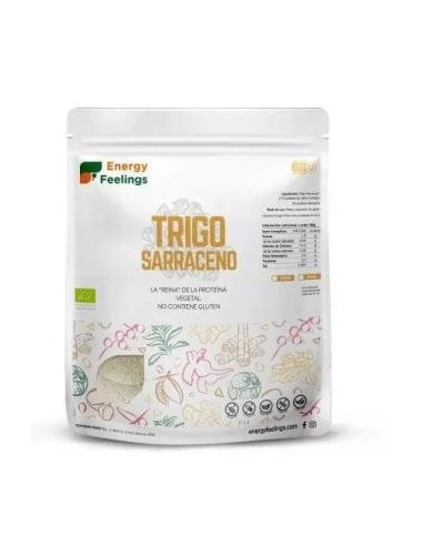 Trigo Sarraceno Harina 1 Kilo Eco Vegan Sg Energy Feelings