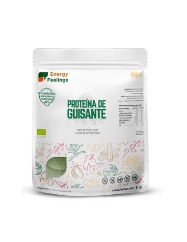 Proteina De Guisante 1 Kilo Eco Vegan Sg Energy Feelings