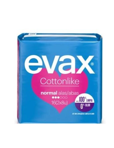 Evax Cottonlike Alas Normal 16Ud. de Evax