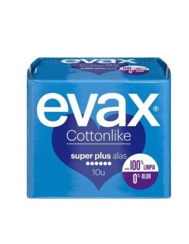 Evax Cottonlike Alas Super Plus 10Ud. de Evax