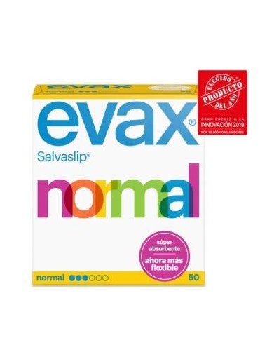 Salvaslip Evax Normal 44+6Ud. de Evax