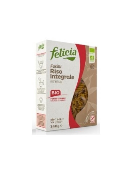 Fusilli De Arroz Integral 250 gramos Bio Sg de Felicia