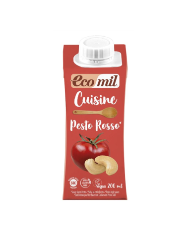 EcoMil Cuisine Pesto Rojo 200 ml