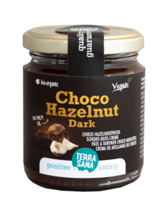 TERRASANA CREMA DE CACAO NEGRO Y AVELLANA 250G
