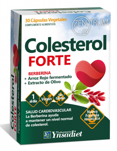 Pack 4 ud Zentrum Colesterol Forte 30 Capsulas de Zentrum