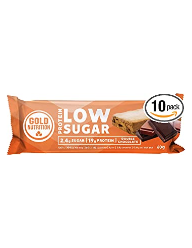 T.Prot Bar Low Sugar Doble Chocolate - 60 G - 10 Un