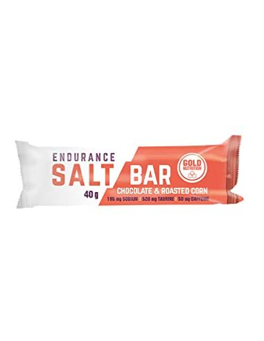 Endurance Salt Bar Choco-Maiz Tostado 15Ud. de Gold Nutrition