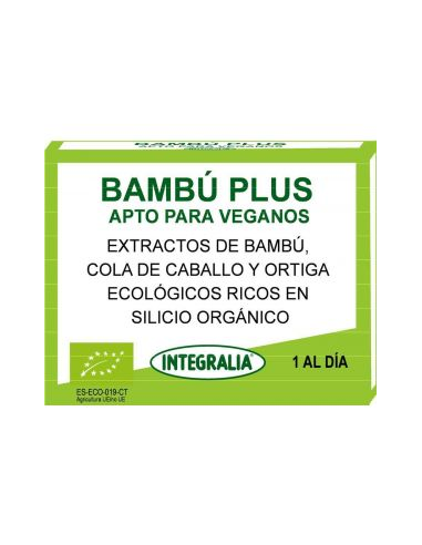Bambu Plus Eco (30 Cáp) Apto Parta Veganos de Integralia.