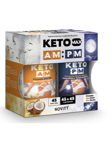 Keto Plus Am:Pm 45+45 Comprimidos De Dietmed