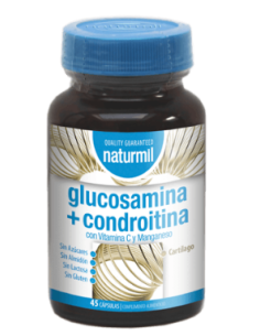 Glucosamina 500 Mg+Condroitina 400 Mg  60 Capsulas De Dietmed
