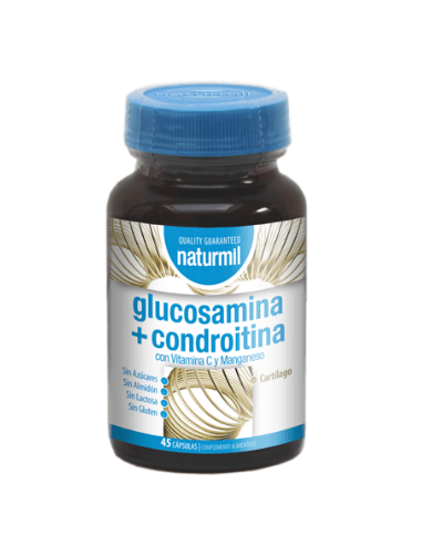Glucosamina 500 Mg+Condroitina 400 Mg  60 Capsulas De Dietmed