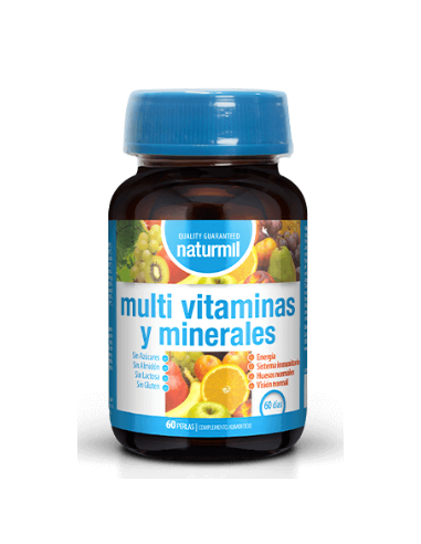 Multivitaminas & Minerales Perlas 60 Capsulas De Dietmed